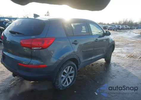 2015 Kia Sportage Lx from USA, damaged, VIN KNDPB3AC4F7690208